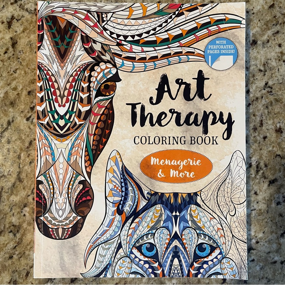 Art Therapy Coloring Book